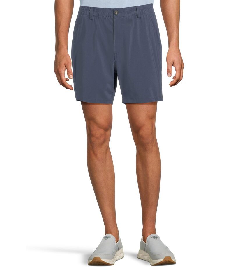 コロンビア メンズ ボトムス ハーフパンツ・ショーツ ショートパンツ Columbia PFG Uncharted Shorts Nocturnal