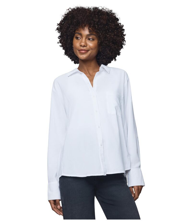 スプレンディット レディース トップス シャツ ダウン Splendid Reese ButtonDown Shirt White ホワイト