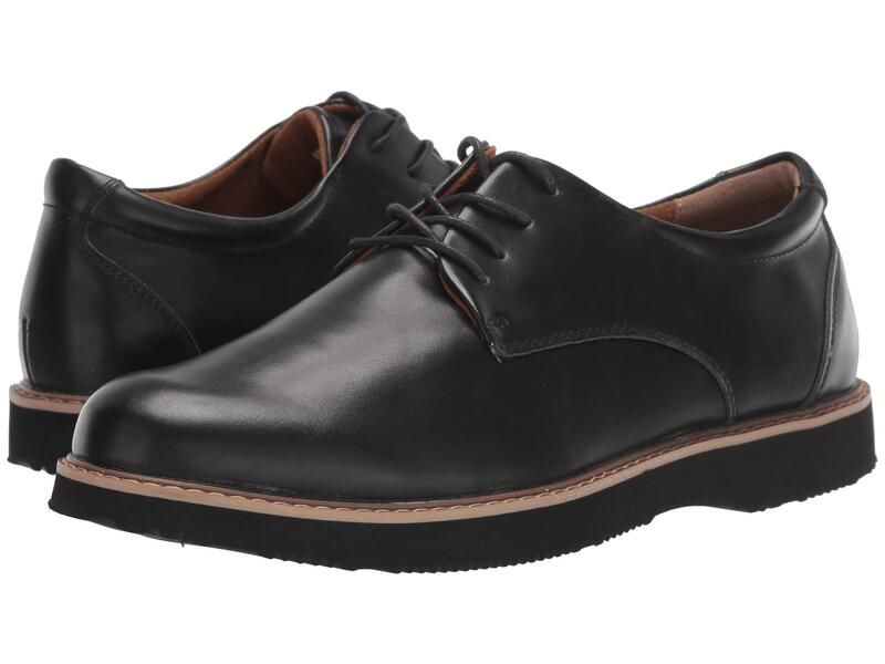 ディアースタッグス メンズ シューズ オックスフォード Deer Stags Walkmaster Plain Toe Oxford Black ブラック