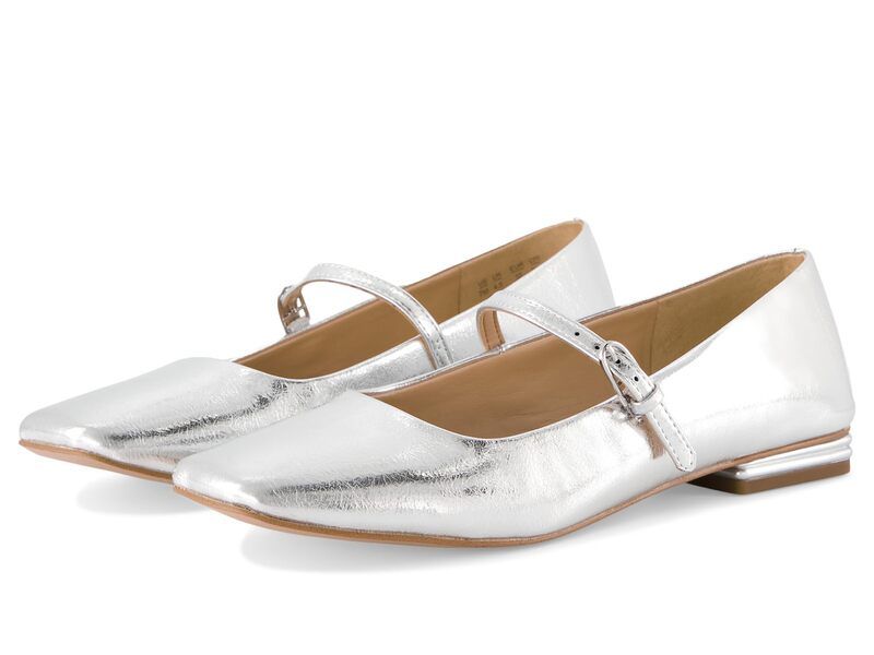 フランコサルト レディース シューズ サンダル Franco Sarto Tinsley Mary Jane Flatsilver Metallic シルバー