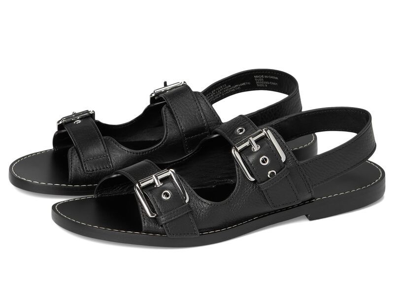 メイドウェル レディース シューズ サンダル Madewell The Maude Double Strap Slingback Sandal True Black ブラック