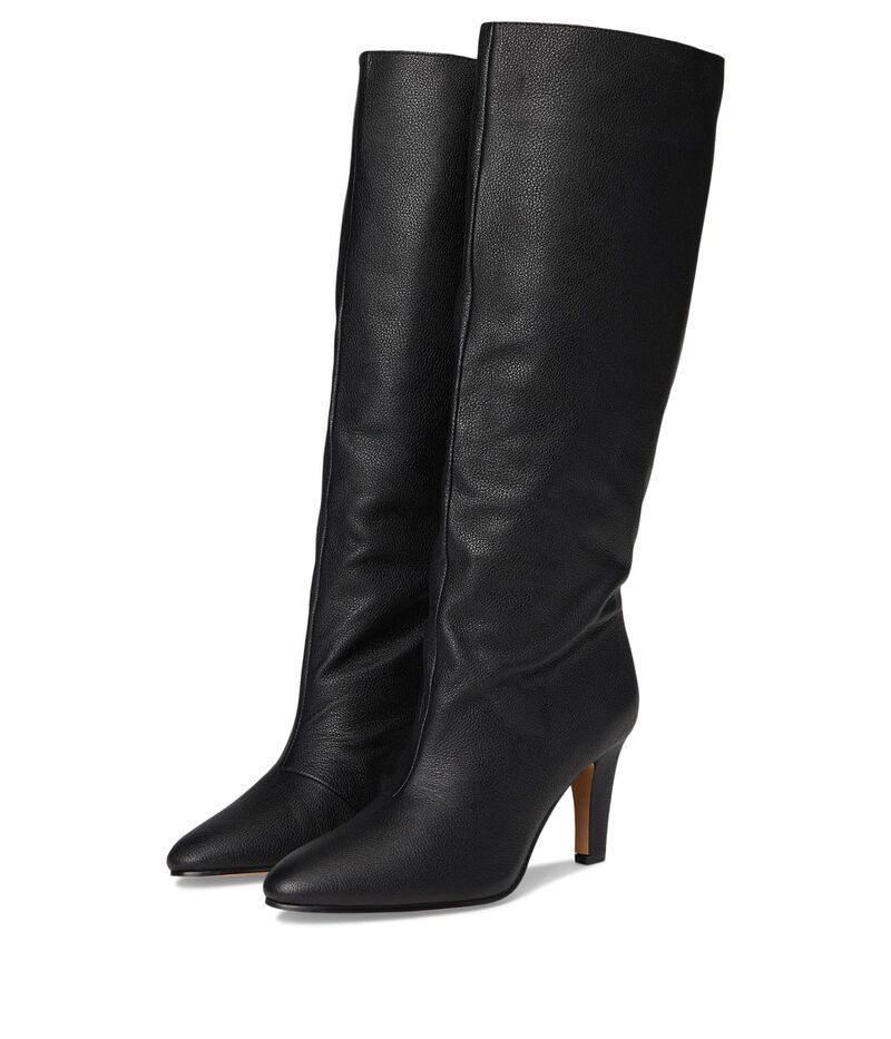 スティーブ マデン レディース シューズ ブーツ・レインブーツ Steve Madden Rizk Black Leather ブラック
