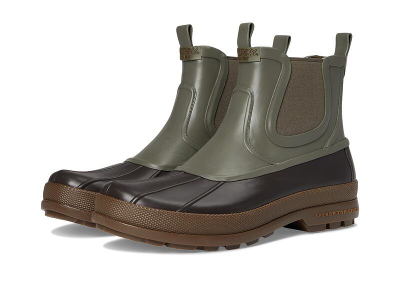 スペリー メンズ シューズ ブーツ・レインブーツ Sperry Clifton Boots Olive オリーブ