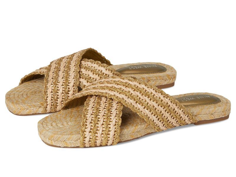 ナインウェスト レディース シューズ サンダル Nine West Animay BronzeNatural Multi マルチカラー