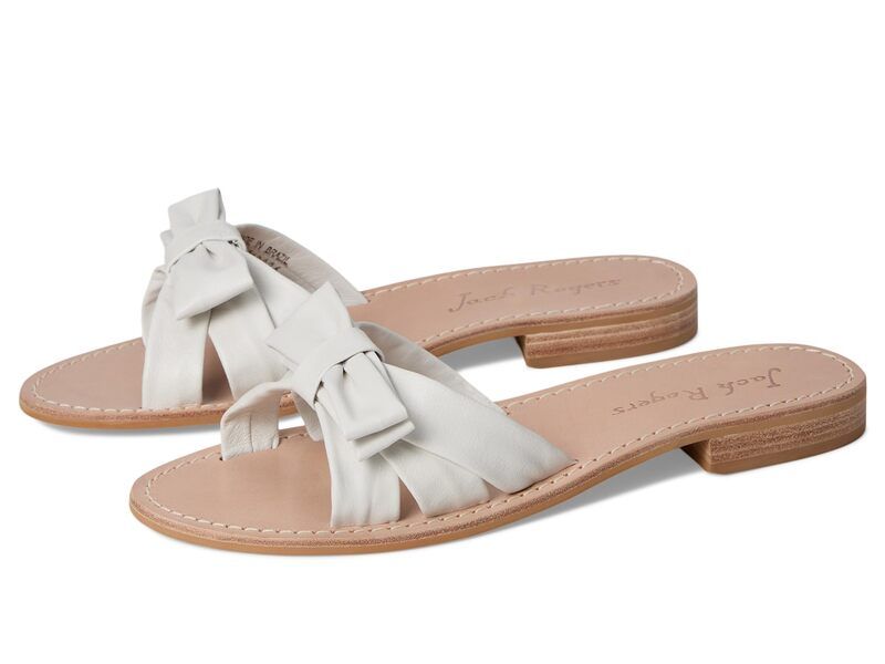 ジャックロジャース レディース シューズ サンダル Jack Rogers Brightly Bow Sandal White ホワイト