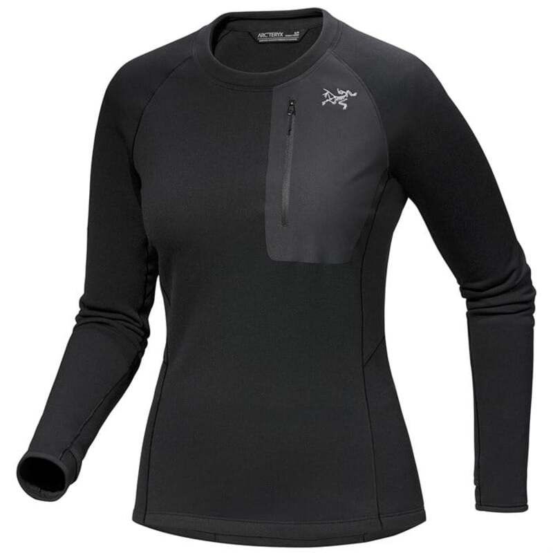 アークテリクス レディース トップス シャツ Arcteryx Kyanite Baselayer Top Womens Black ブラック