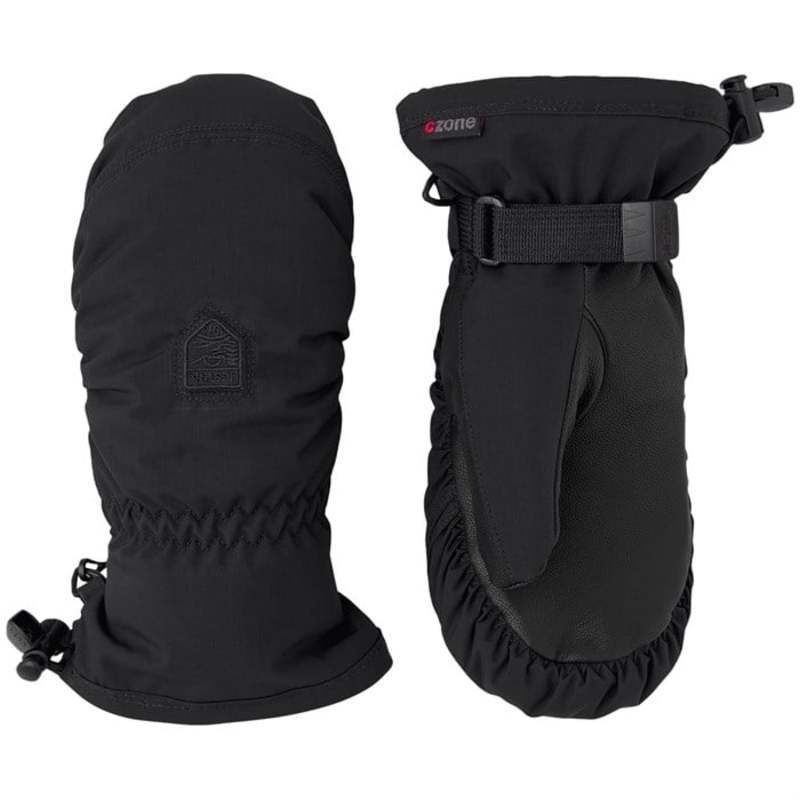ヘストラ レディース アクセサリー 手袋 Hestra Powder CZone Mittens Womens Black ブラック