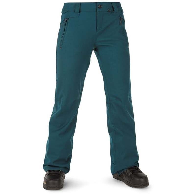 ボルコム レディース ボトムス カジュアルパンツ パンツ Volcom Species Stretch Pants Womens Storm Blue ブルー