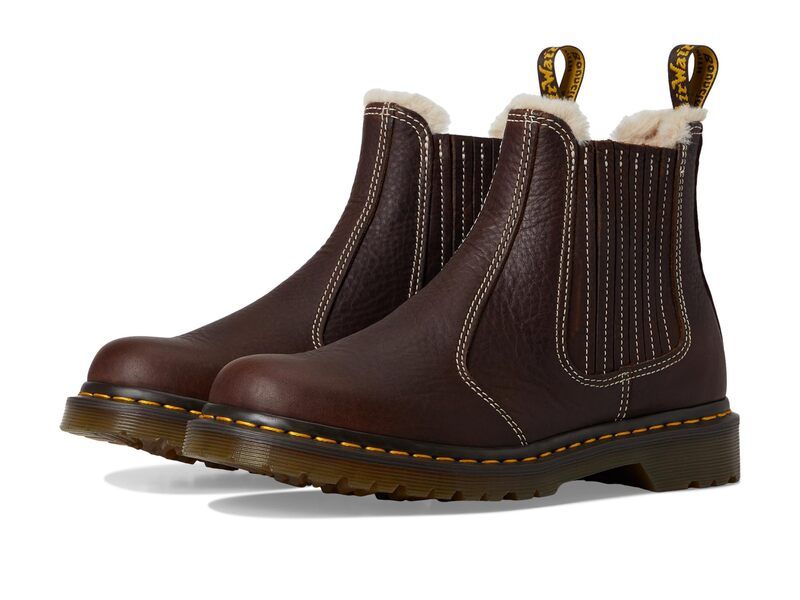 ドクターマーチン レディース シューズ ブーツ・レインブーツ Dr Martens 2976 Leonore Ii Dark Brown ブラウン