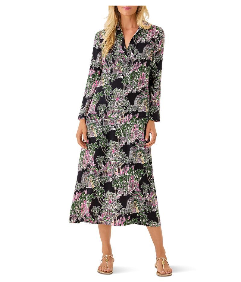 リリーピュリッツァー レディース トップス ワンピース Lilly Pulitzer Simona Dress Onyx Pb Anniver