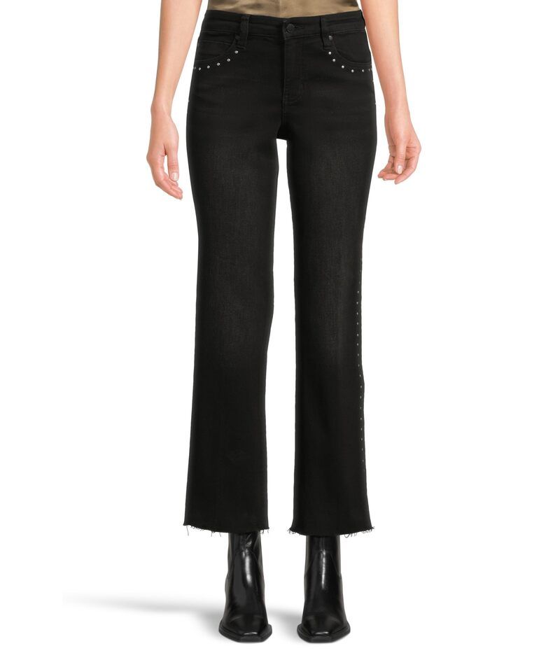 リヴァプール ロサンゼルス レディース ボトムス デニムパンツ ジーンズ Liverpoolos Angeles Kennedy Midrise Straight Jeans W Studs And Cut Hem Lost Creek