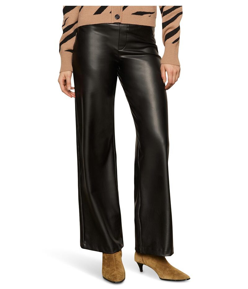 サンクチュアリー レディース ボトムス カジュアルパンツ レザー Sanctuary Runway Leather Trouser Black ブラック