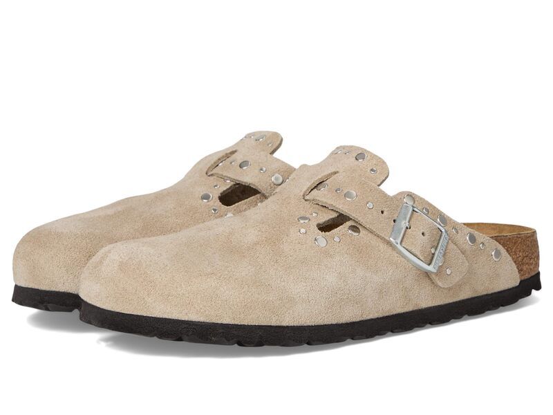 ビルケンシュトック レディース シューズ サンダル Birkenstock Boston Rivets Taupe トープ