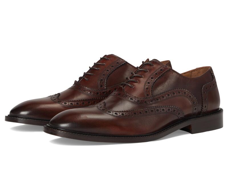 ブルーノマグリ メンズ シューズ オックスフォード Bruno Magli Alfonso Cognac