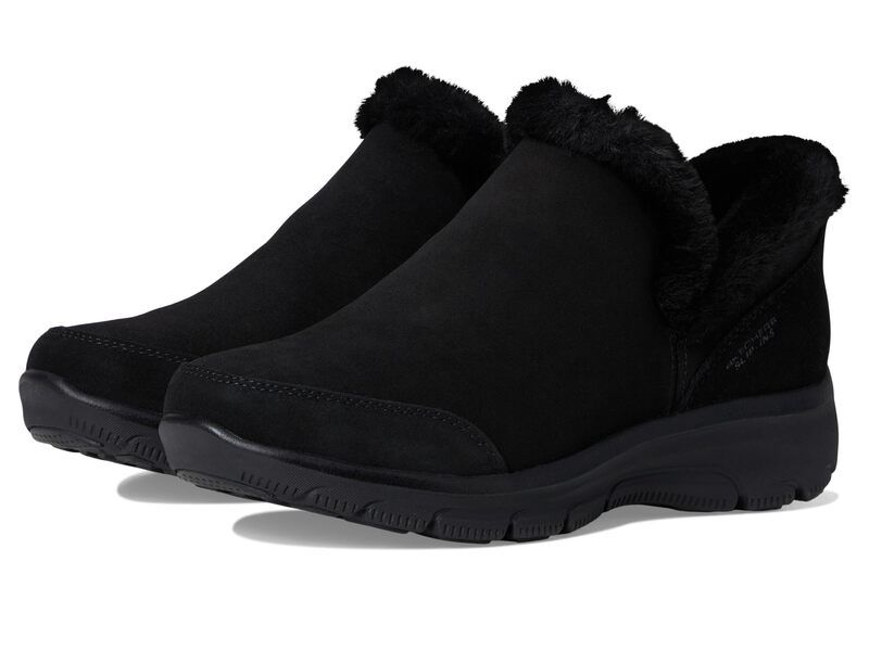 スケッチャーズ レディース シューズ ブーツ・レインブーツ SKECHERS Easy Going Fall Feeling Hands Free SlipIns BlackBlack ブラック