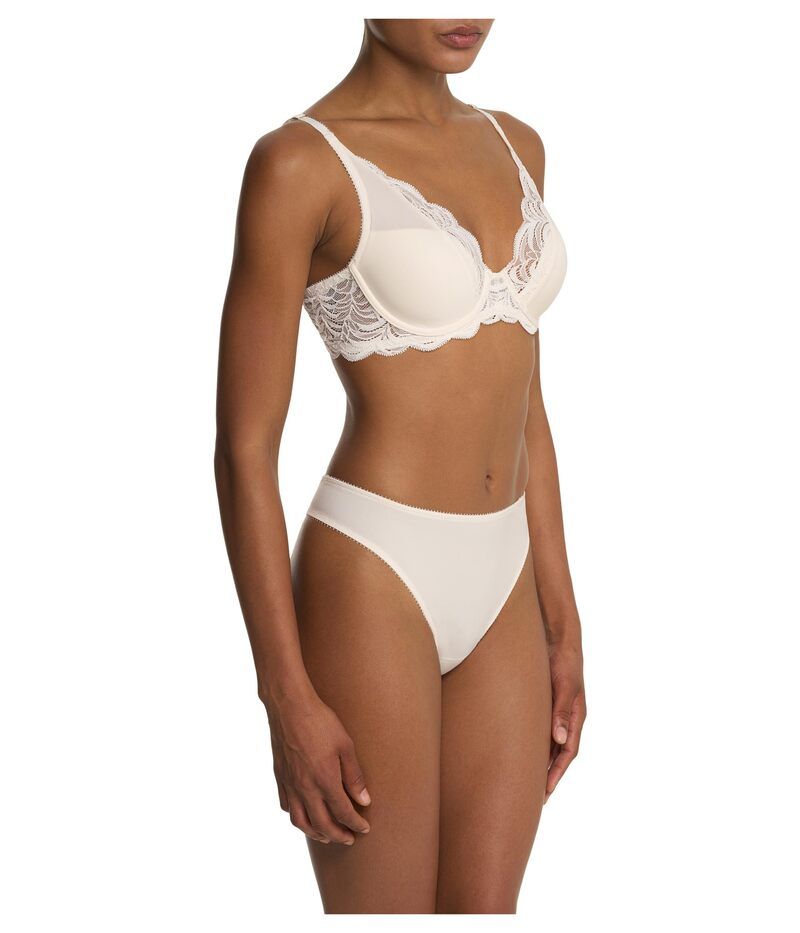 ナトリ レディース アンダーウェア パンツ Natori Persuasion Thong Ivory アイボリー