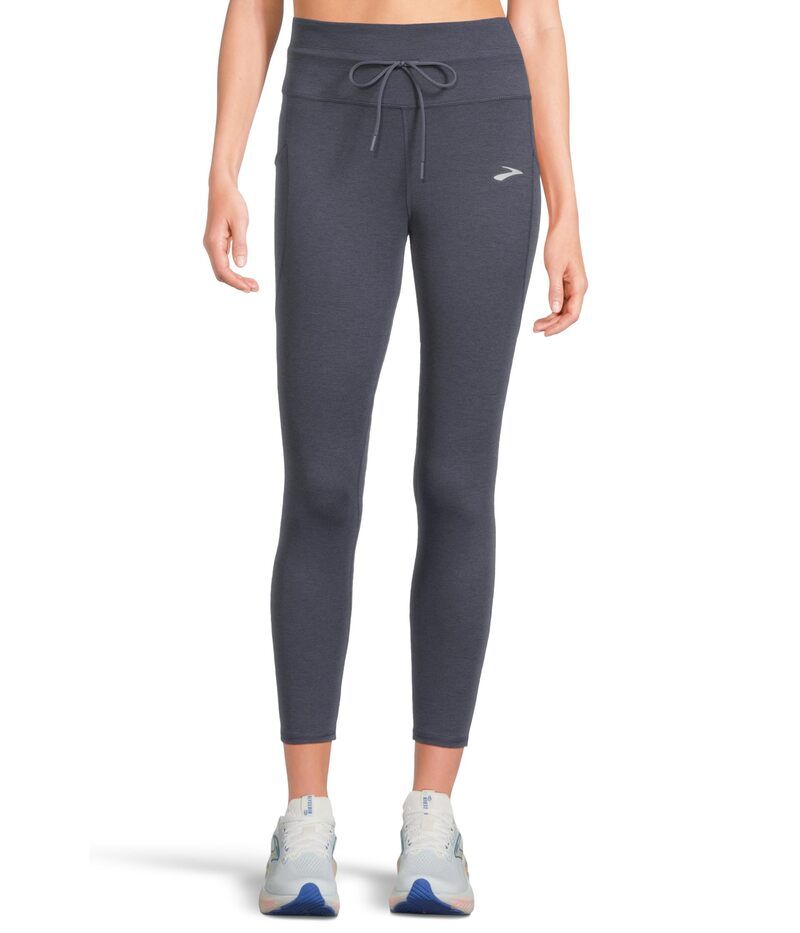 ブルックス レディース ボトムス カジュアルパンツ Brooks Luxe Tight Heather Nightsh ヘザー