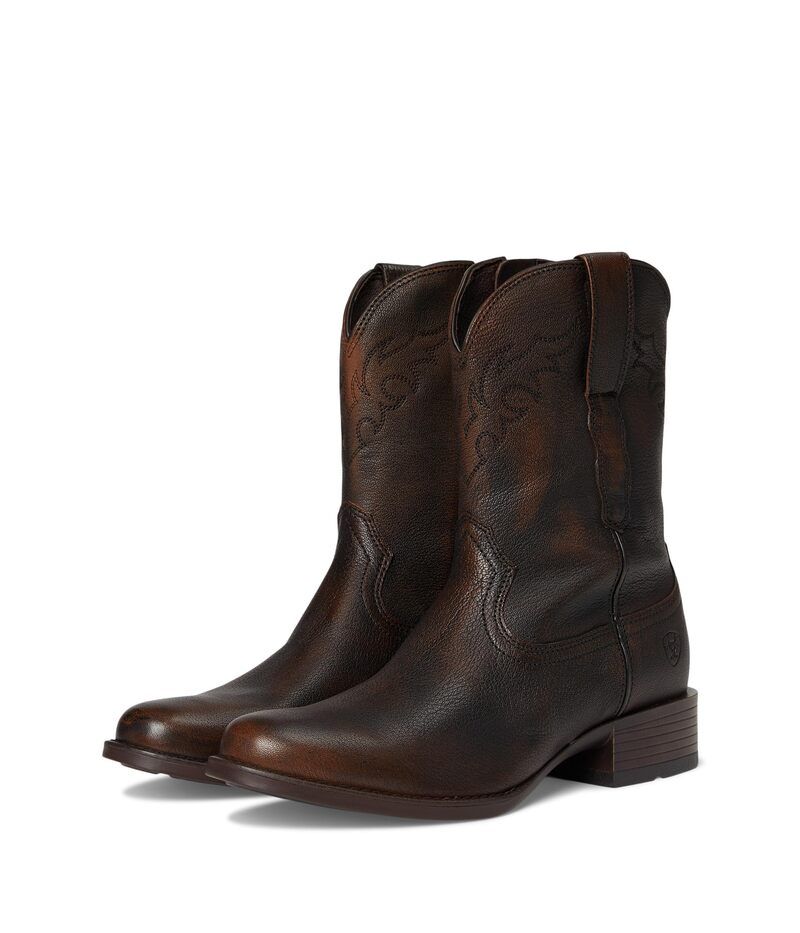 アリアト メンズ シューズ ブーツ・レインブーツ Ariat Sonoro Western Boots Chocolate Truff チョコレート