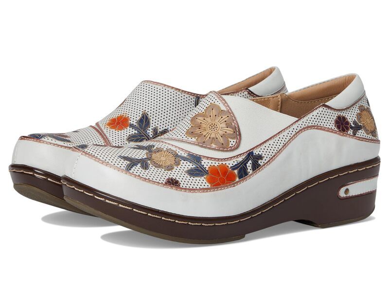 スプリングステップ レディース シューズ サンダル LArtiste by Spring Step BurbankFlower OffWhite Multi オフホワイト
