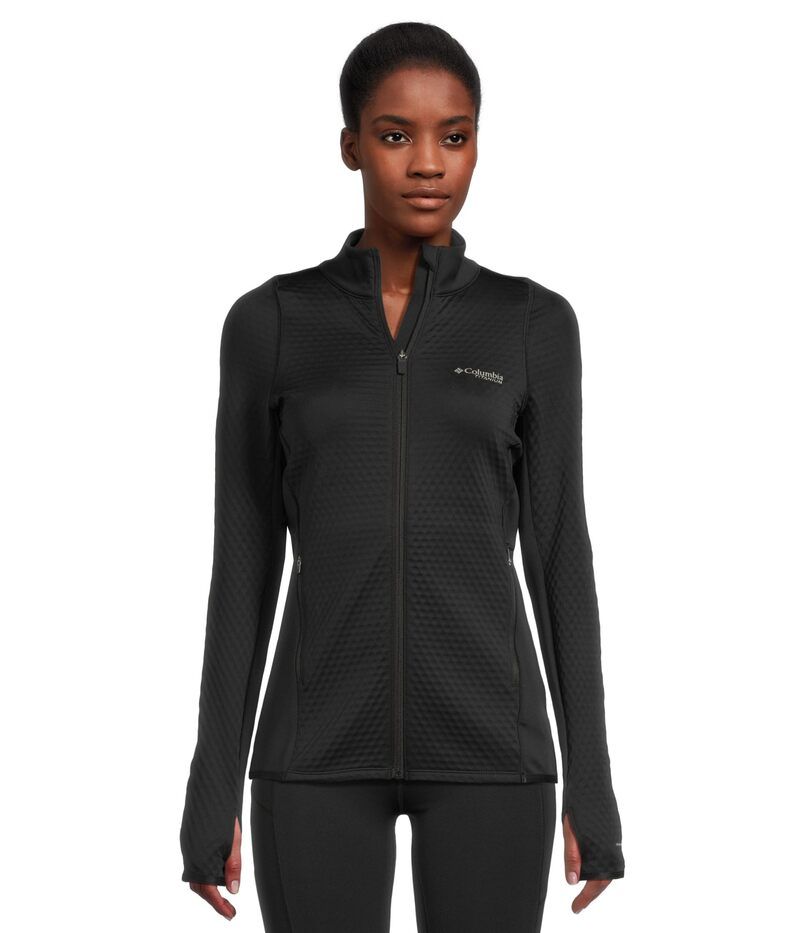 コロンビア レディース アウター コート Columbia Crystaleaf OmniHeat Helix Full Zip Black ブラック