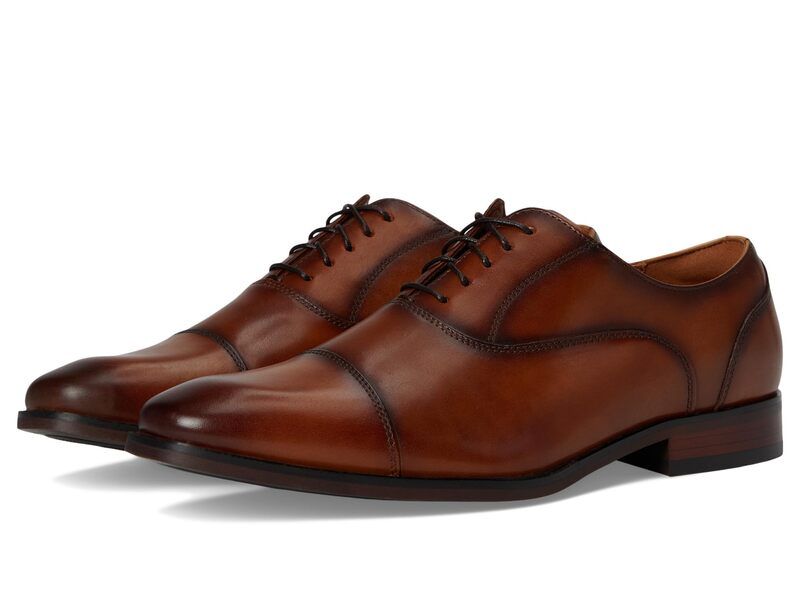 フローシャイム メンズ シューズ オックスフォード キャップ Florsheim Sorrento Lux Cap Toe Balmoral Oxford Cognac