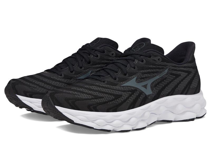 ミズノ メンズ シューズ スニーカー Mizuno Wave Sky 8 BlackMetallic ブラック