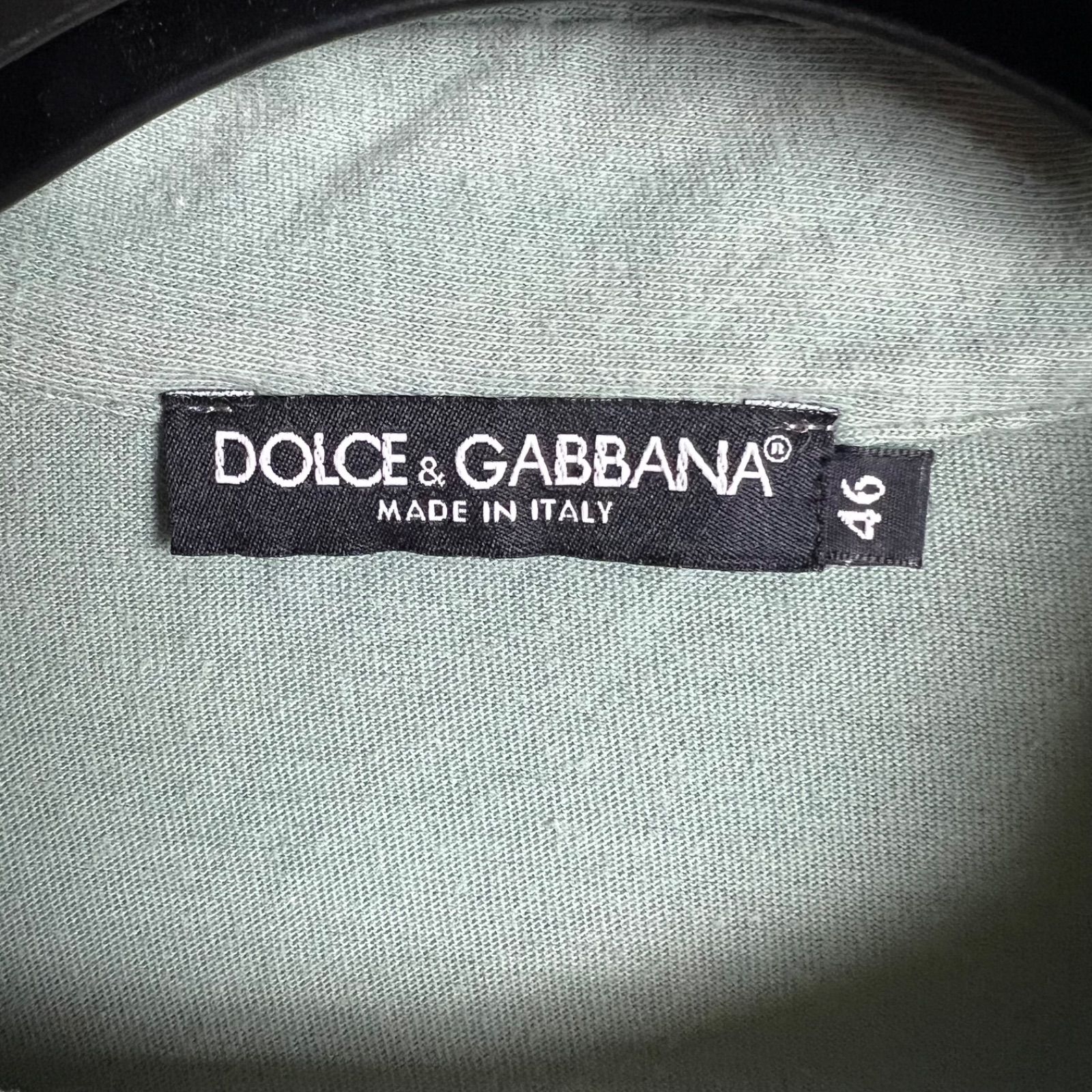 DOLCE&GABBANA D&G 00s y2k archive layer polo shirts 46 M ドルチェ 