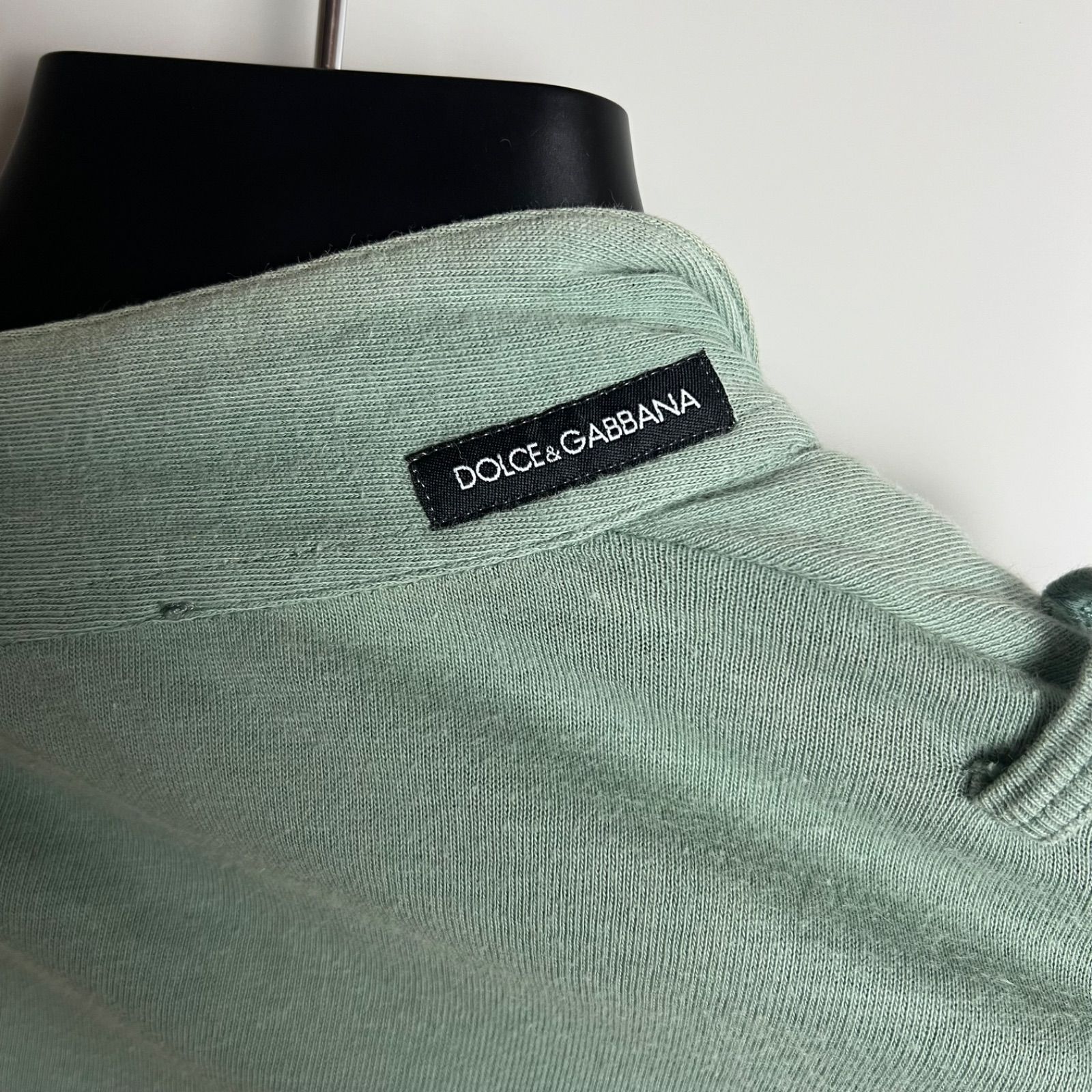 DOLCE&GABBANA D&G 00s y2k archive layer polo shirts 46 M ドルチェ 