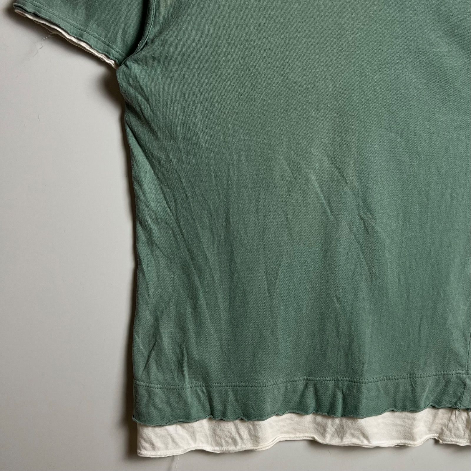 DOLCE&GABBANA D&G 00s y2k archive layer polo shirts 46 M ドルチェ 