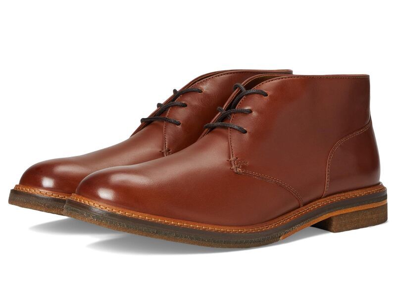 ジョンストンアンドマーフィー メンズ シューズ ブーツ・レインブーツ Johnston Murphy Calder Chukka Mahogany Full G