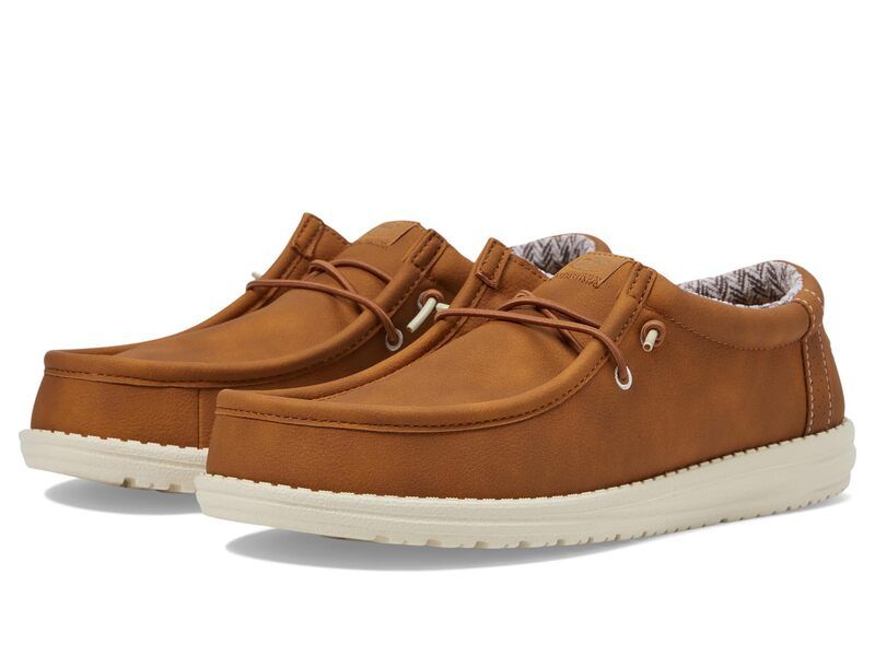 ヘイデュード メンズ シューズ スリッポン・ローファー Hey Dude Wally Classic Tan タン