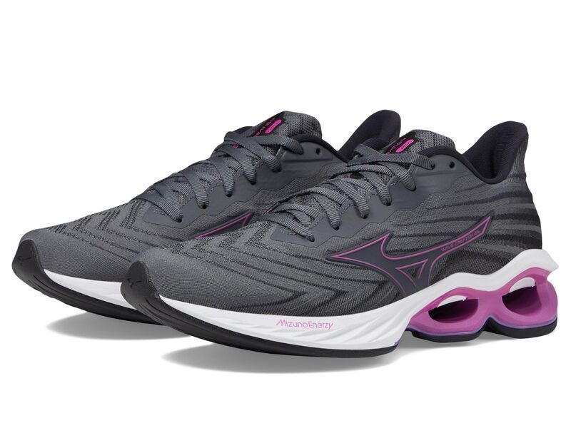 ミズノ レディース シューズ スニーカー Mizuno Wave Creation 25 SSW Iron GateRoseb