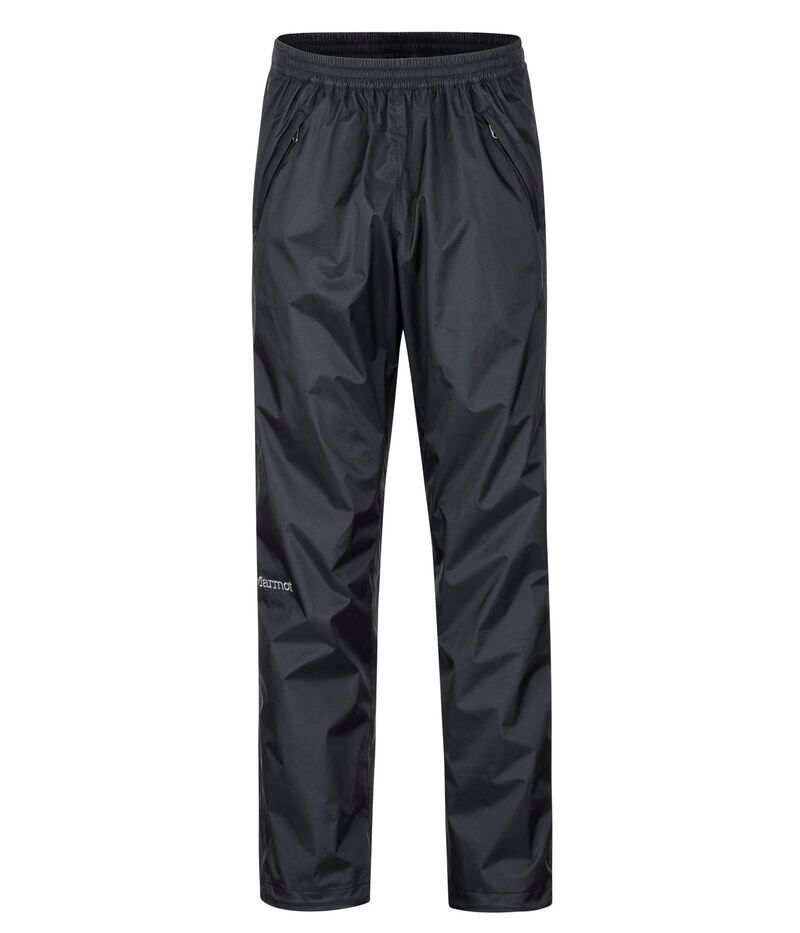 マーモット メンズ ボトムス カジュアルパンツ Marmot PreCip Eco Full Zip Pants Black ブラック