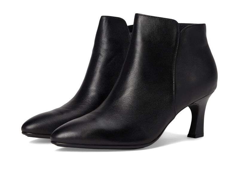 ソフト レディース シューズ スリッポン・ローファー Sofft Sasha Black Leather ブラック