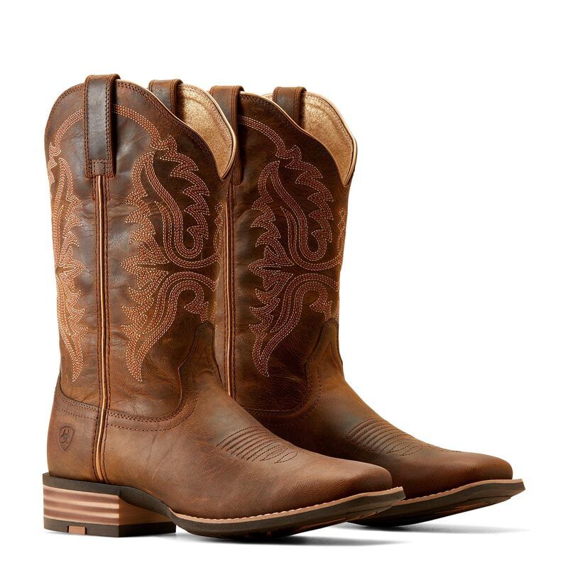 アリアト レディース シューズ ブーツ・レインブーツ Ariat Olena Western Boots Sassy Brown ブラウン