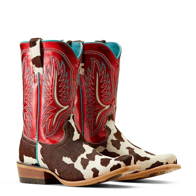 アリアト レディース シューズ ブーツ・レインブーツ Ariat Futurity Colt Western Boots Cowtown Hair On