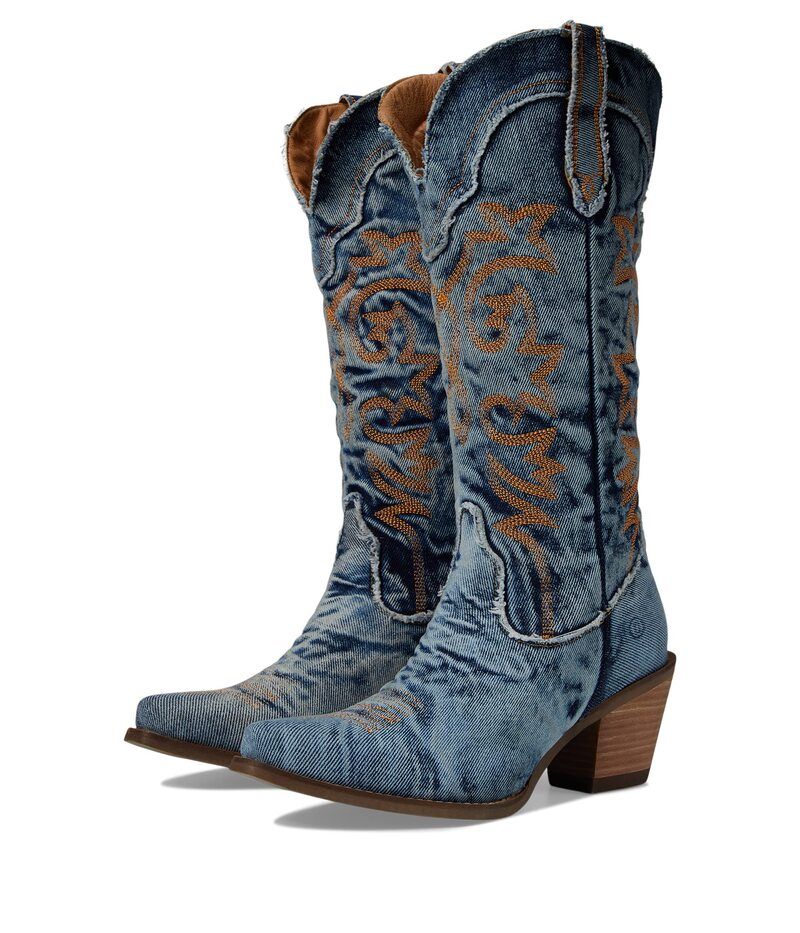 ディンゴ レディース シューズ ブーツ・レインブーツ Dingo Texas Tornado Blue ブルー