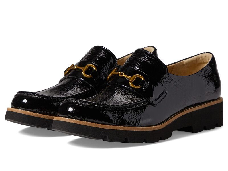 ソフト レディース シューズ スリッポン・ローファー Sofft Prewitt Black ブラック