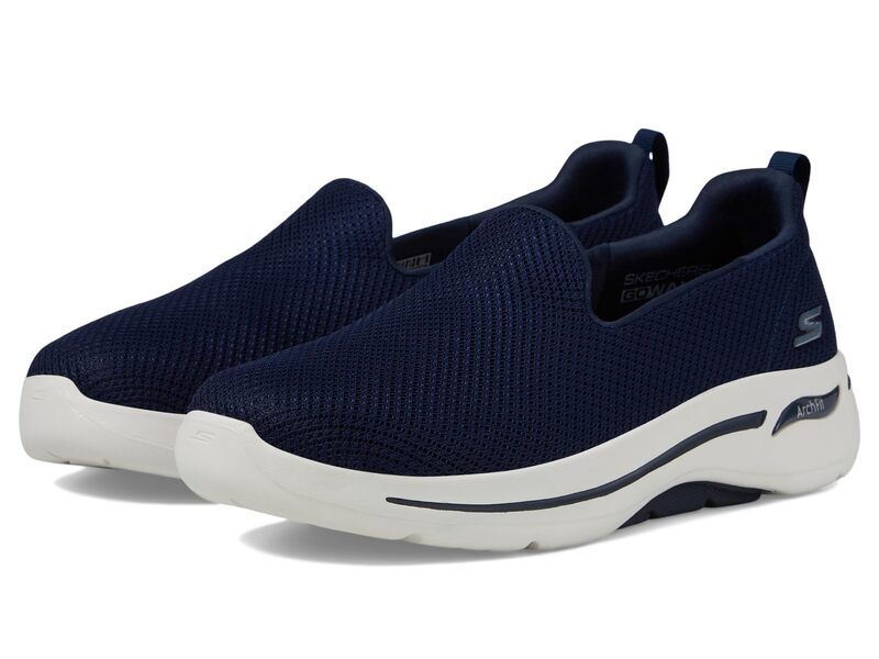 スケッチャーズ レディース シューズ スニーカー SKECHERS Performance Go Walk Arch Fit NavyWhite ホワイト