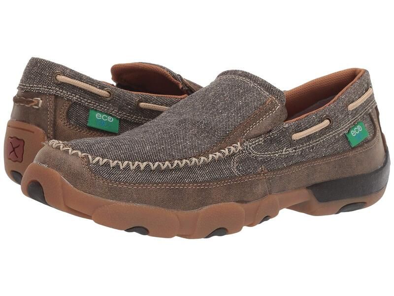 ツイステッドエックス メンズ シューズ スリッポン・ローファー Twisted X MDMS012 Grey グレー