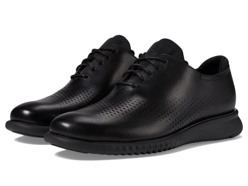 コールハーン メンズ シューズ オックスフォード Cole Haan 2Zerogrand Laser Wing Tip Oxford Lined Black LeatherB ブラック
