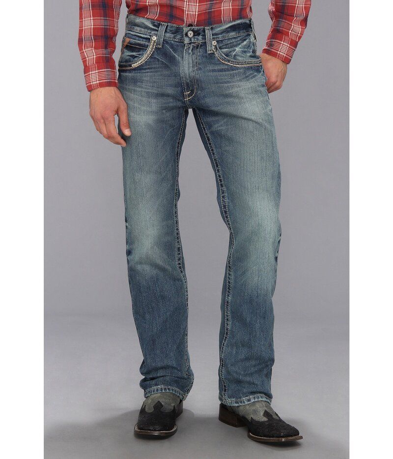 アリアト メンズ ボトムス デニムパンツ ストレート ジーンズ Ariat M5 Ridgeline Slim Straight Leg Jeans Gambler