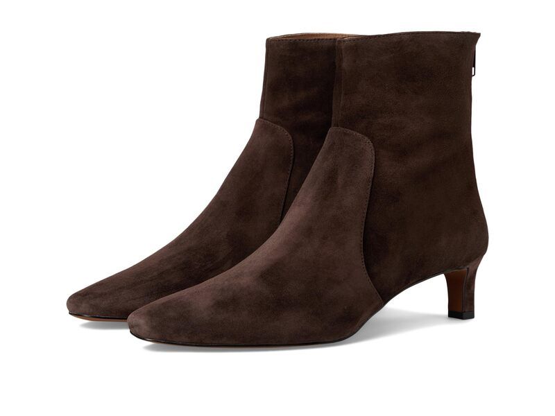 メイドウェル レディース シューズ ブーツ・レインブーツ スエード ヒール Madewell Dimes Kitten Heel Boots Suede Turkish Coffee Suede コーヒー
