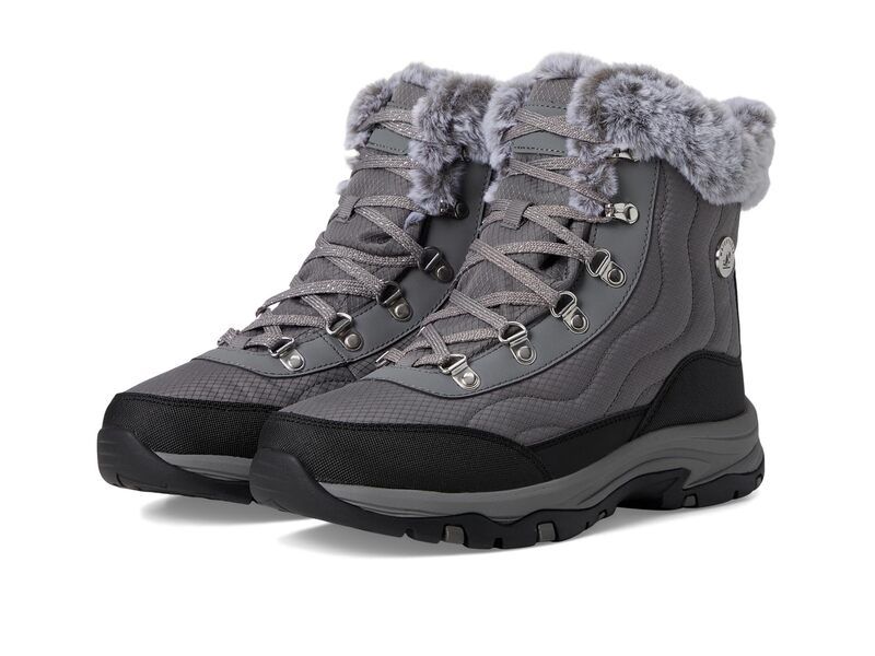 スケッチャーズ レディース シューズ ブーツ・レインブーツ SKECHERS Trego Stormie Charcoal チャコール