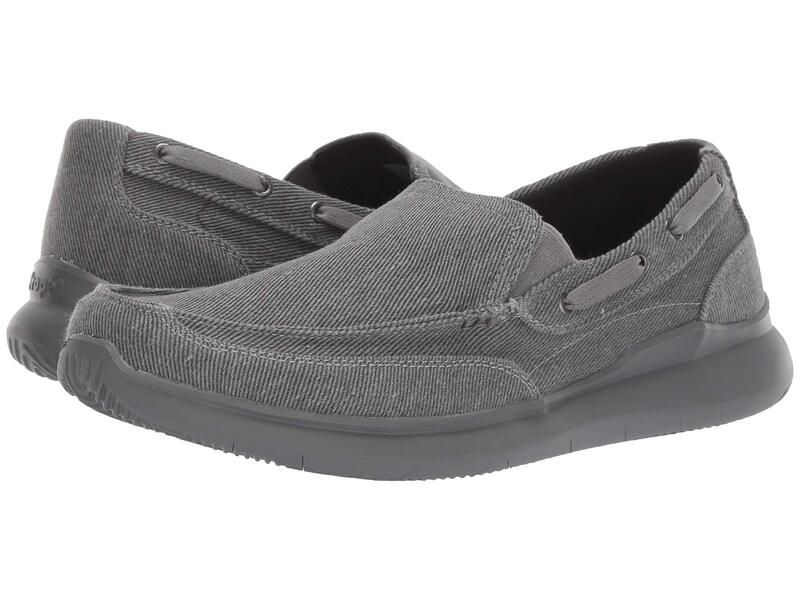 プロペット メンズ シューズ デッキシューズ Propet Viasol Grey グレー