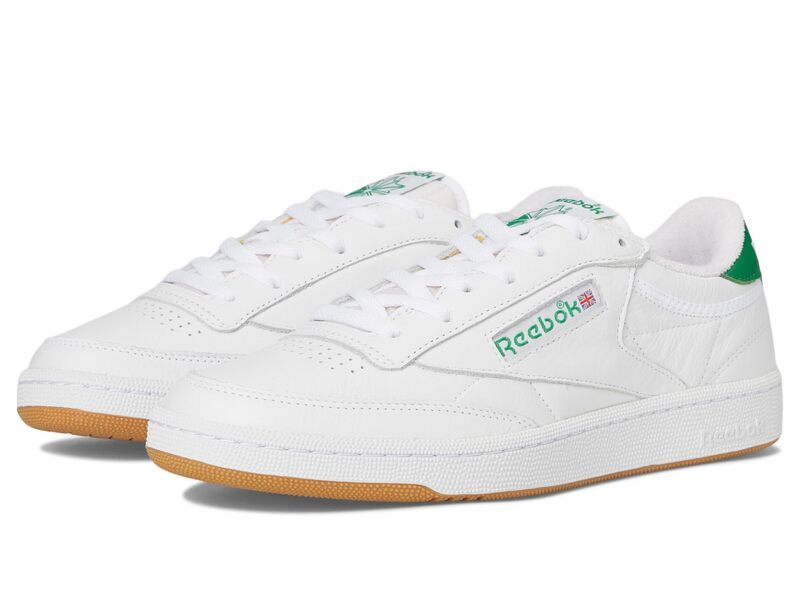 リーボック メンズ シューズ スニーカー ヴィンテージ Reebok Lifestyle Club C 85 Vintage Footwear WhiteGlen GreenRbk Rubber Gum1 ホワイト