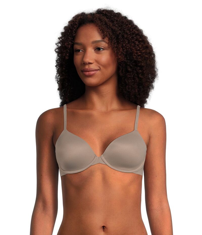 カルバン クライン アンダーウェア レディース ブラジャー Tシャツ Calvin Klein Underwear Perfectly Fit Modern TShirt Bra F3837 Beige ベージュ 11,920円