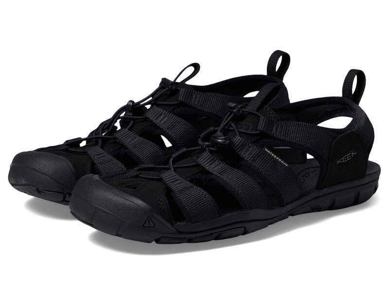 キーン メンズ シューズ サンダル KEEN Clearwater CNX Triple Black ブラック