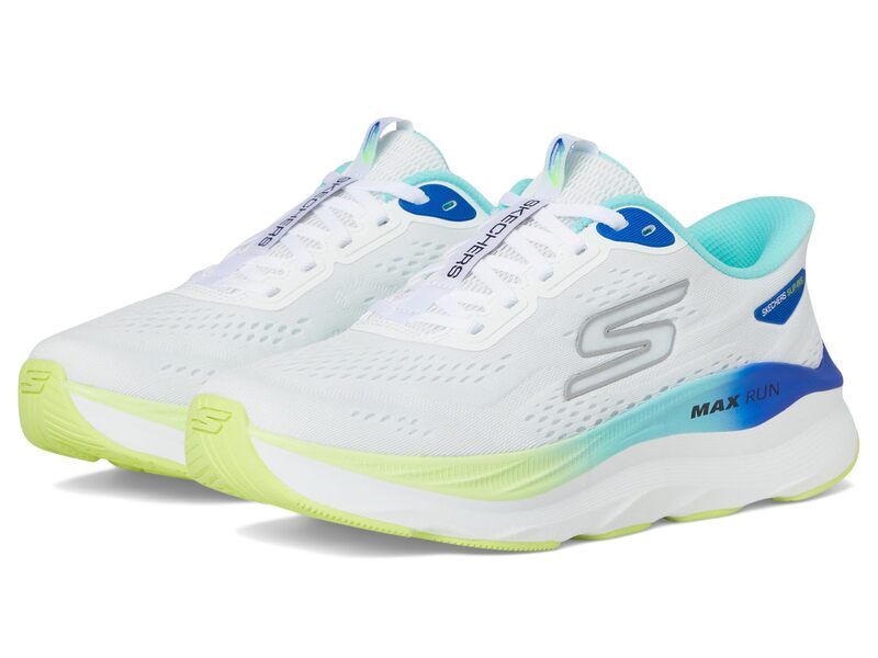 スケッチャーズ レディース シューズ スニーカー SKECHERS Max Run Hands Free SlipIns WhiteMulti ホワイト