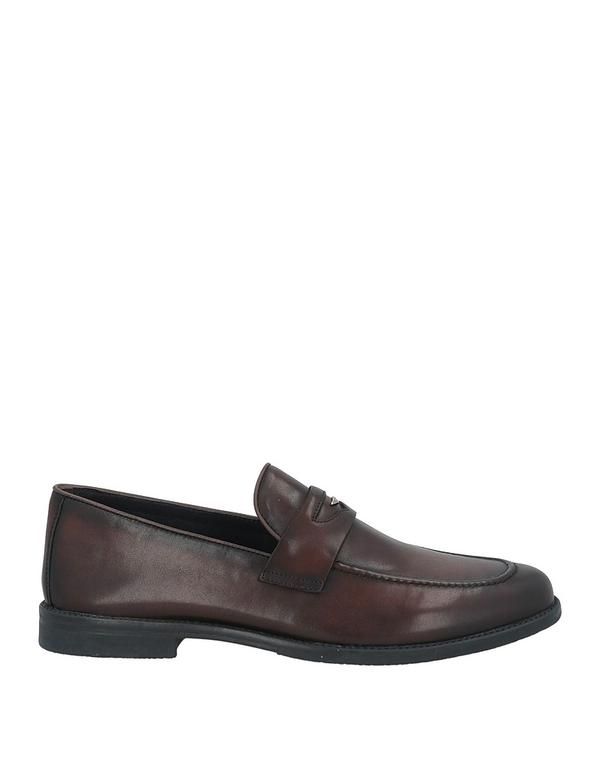 アルベルト ガルディアーニ メンズ シューズ スリッポン・ローファー ALBERTO GUARDIANI モカシン Dark Brown ブラウン